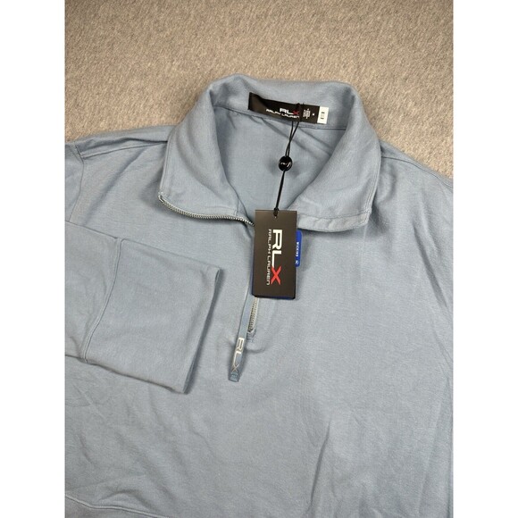 RLX‎ Ralph Lauren Womens 7/15 Golf Jacket Size Medium 1/4 Zip Stretch $168 - Picture 1 of 6